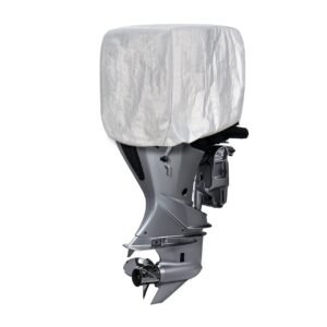 High Quality Waterproof Heavy Duty Outboard Motor Cover with UV Protection Customizable Size for Boat Engines