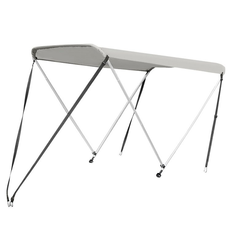 Waterproof Anti-UV Bimini Top Cover Kayak Boat Canopy Awning Sun Shade with Hinge Type Design