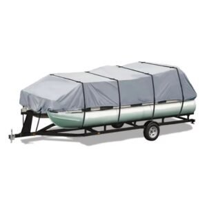 Guard China Supplier Lightweight OXFORD Fabric Boat Cover for Pontoon Boat Waterproof UV Protection Customizable Size