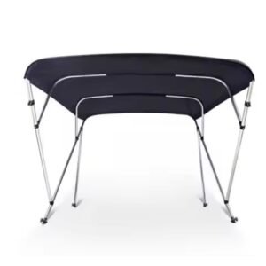Easily Installed Hinge Kayak Cover Universal Inflatable Bimini Boat Canopy Foldable Sun Shade for Boats