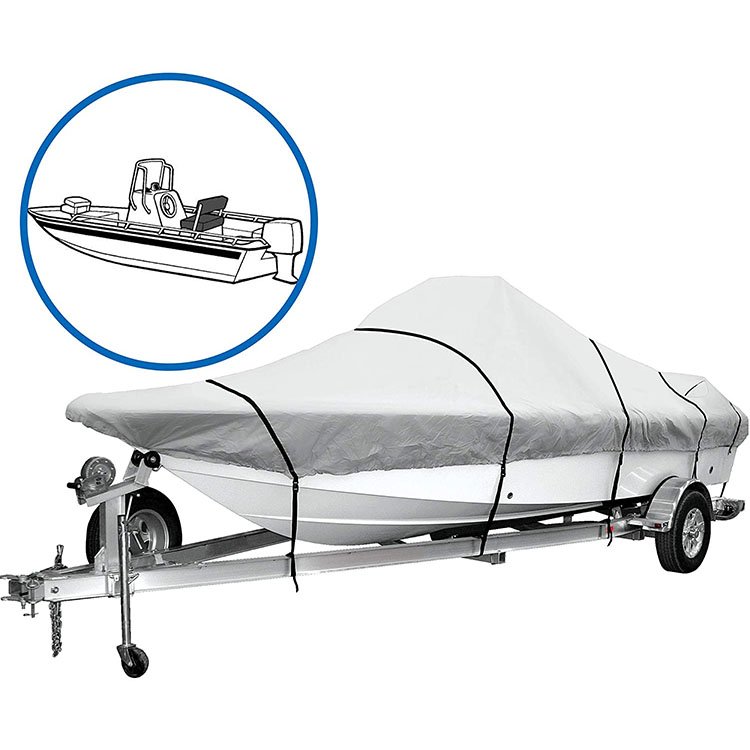 12 14 Inch Boat Cover Fabric Waterproof 600D Marine Grade Polyester Canvas Universal Boat Cover