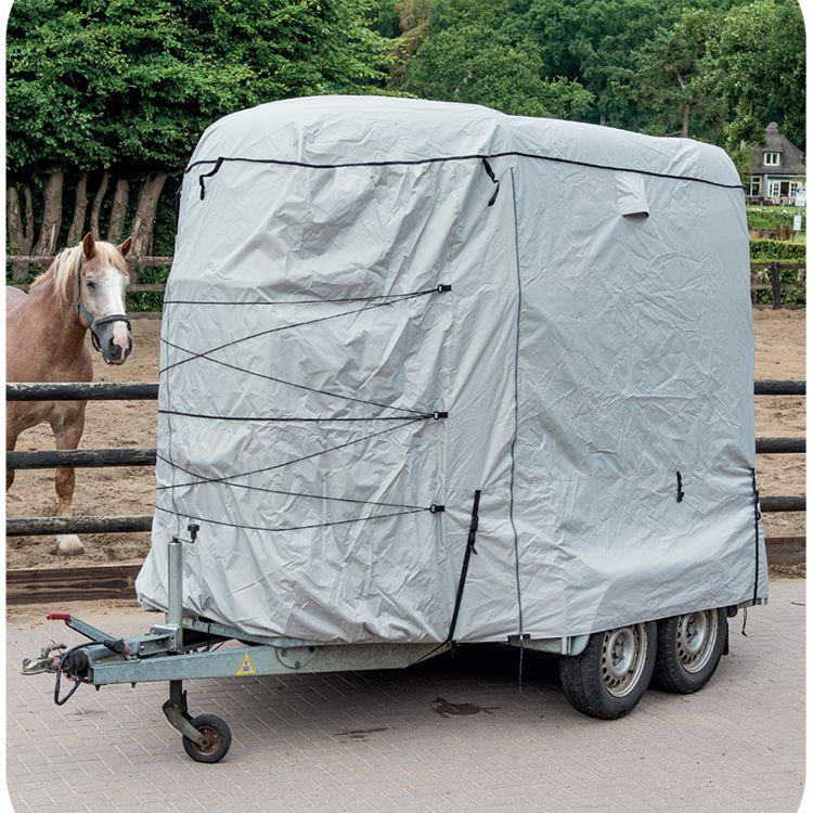 Factory Price Waterproof Outdoor Non-Woven Horse Trailer Cover with UV Resistant Feature