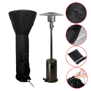 Heater Protector 210D Oxford Cloth Umbrella Shape Heating Furnace Heater Cover