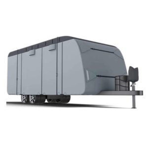 OEM Manufacturer's All-Weather Multilayer Snowproof Touring Car Cover Waterproof Dustproof RV Cover for Camper Made Polyester