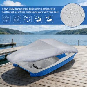 Premium Marine Grade Boat Cover Heavy Duty Waterproof UV Proof Custom Size Available