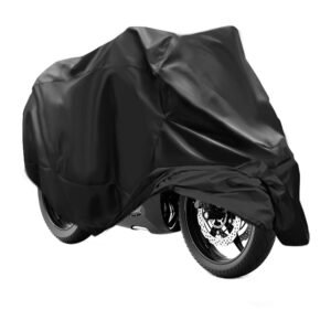 Bicycle Waterproof Dust Proof 210D Oxford Black Storage Bag
