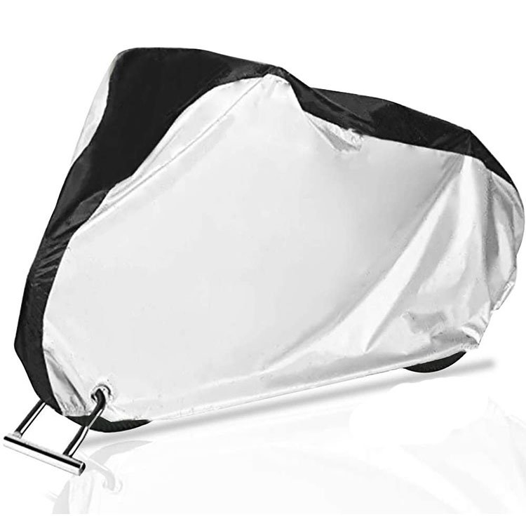 Double Stitching Heat Sealed Seams Waterproof Polyester Foldable Custom Size Bike Cover for Mountain Road Bikes-Outdoor Bicycle
