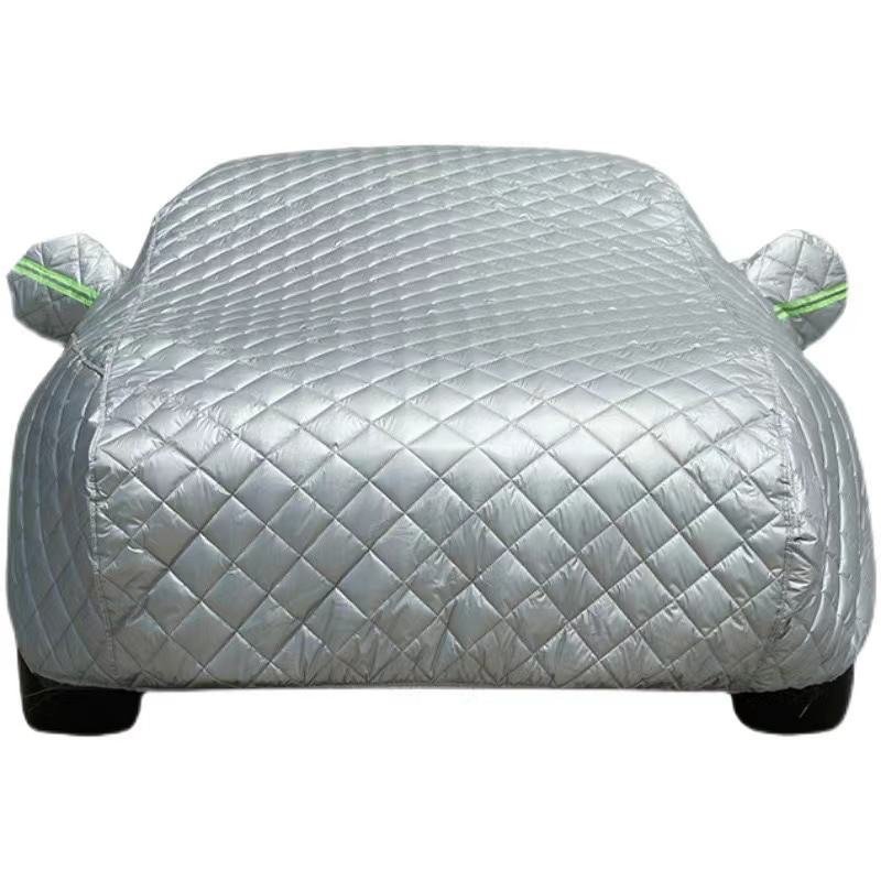 Winter Outdoor Cotton Car Cover Waterproof Dust-Proof and Hail-Resistant Thickened SUV Cover - Image 2