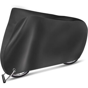 All Weather Foldable Elastic Bicycle Covers for Road Bicycles Polyester Waterproof Dust Protection Custom Size Bike Cover