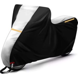 Guard OEM Waterproof Lightweight Outdoor Motorcycle Cover 300D Oxford PVC Custom Logo All Season UV Durable 1 Year Warranty