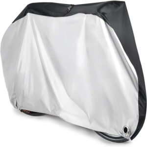 High Quality Heavy Duty Waterproof Bike Cover Customized Logo Black Polyester for Road Bicycles and Kids' Bikes