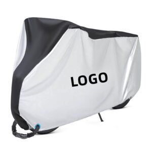 Direct Factory Sale Custom Logo PU Coated Waterproof Bike Cover for BMX and Cruisers Bicycle Cover