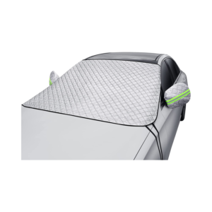 Extra Large Windshield Weatherproof UV Protection Sports Design Multiple Anchors Freeze Protector Half Car Cover for Ice & Sleet