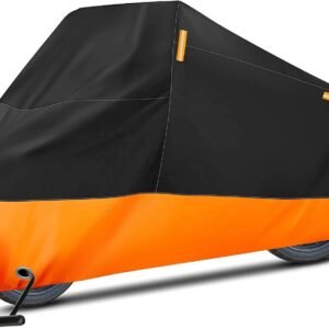Heavy Duty Waterproof UV Protected Outdoor Storage Bag Dustproof Motorcycle Cover
