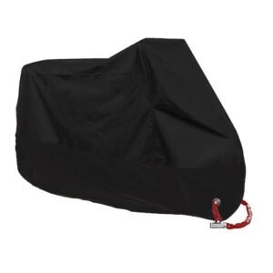 Guard Motorcycle Cover with Lock Holes Tear-proof Waterproof UV Protection Custom Color Options