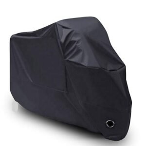 Heat Resistant All Season Customized Size Waterproof UV Durable Sunproof Motorcycle Cover for Outdoor Use Customized Color Logo