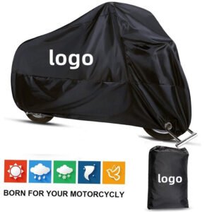High Quality Outdoor Waterproof UV Protection Motorcycle Cover Oxford Polyester Fabric Custom Colors Sizes S-XXXL Custom Logo