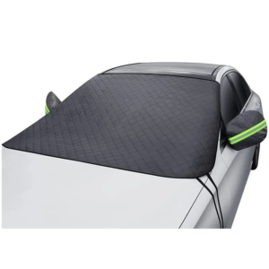 Waterproof UV Protection Car Windshield Cover Car Ice Snow Cover with Reflective Strip Side Mirror Covers