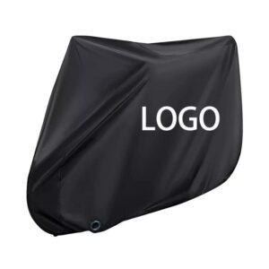Custom Logo 210D Oxford Fabric Electric Bicycle Bike Cover All Season Waterproof & Resistant Outdoor Covered Protection