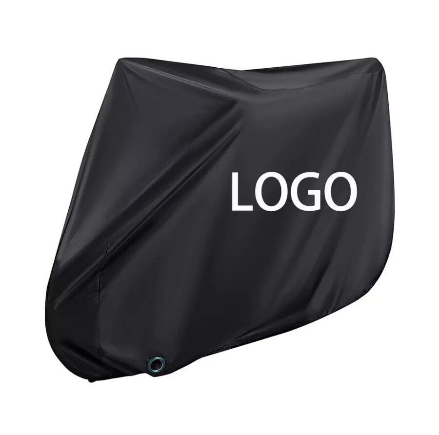 Custom Logo 210D Oxford Fabric Electric Bicycle Bike Cover All Season Waterproof & Resistant Outdoor Covered Protection