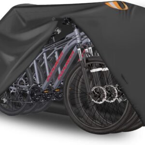 Universal Heavy Duty Oxford Fabric Bike Cover Eco-Friendly All-Season UV Protection Rainproof Waterproof Road Bicycles Cruisers