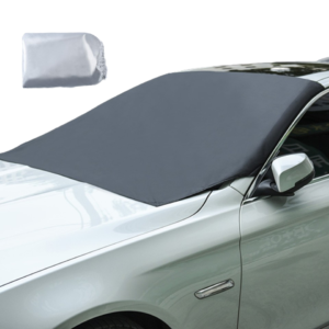 210*120cm Car Front Windscreen Waterproof Protector Cover Magnetic Sunshade Sun Shade by Automobile Made of Aluminum Foil