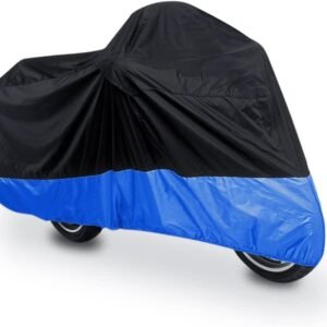 Classic Fabric Motorcycle Cover Manufacture's Waterproof Outdoor Accessory Dustproof Features