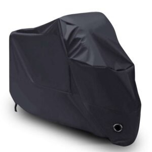 Full Waterproof 300D Oxford PVC Motorcycle Cover with Sunproof Feature for Bikes and Motorcycles