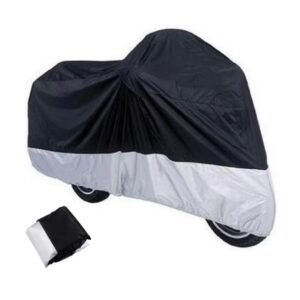 Custom Logo All-Season Universal Waterproof Outdoor Motorcycle Cover Tent Made of Polyester