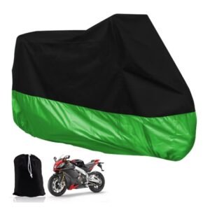 Wholesale Guard Universal Waterproof Motorcycle Cover Set UV Protection 300D Oxford PVC Material Customizable Size 1 Year