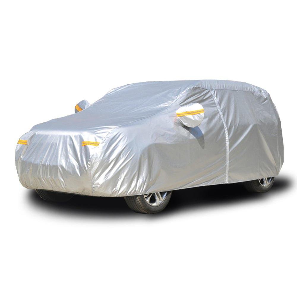 High Quality Cheap Price with Mirror Pocket and Reflective Stripe Windshield Cover Car Top Cover