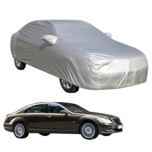 Universal Fit Waterproof PEVA Car Body Cover with UV Protection for Outdoor Use