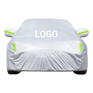 Outdoor Waterproof Oxford 210D Black Silver Car Covers, Car Cover Outdoor for Sale