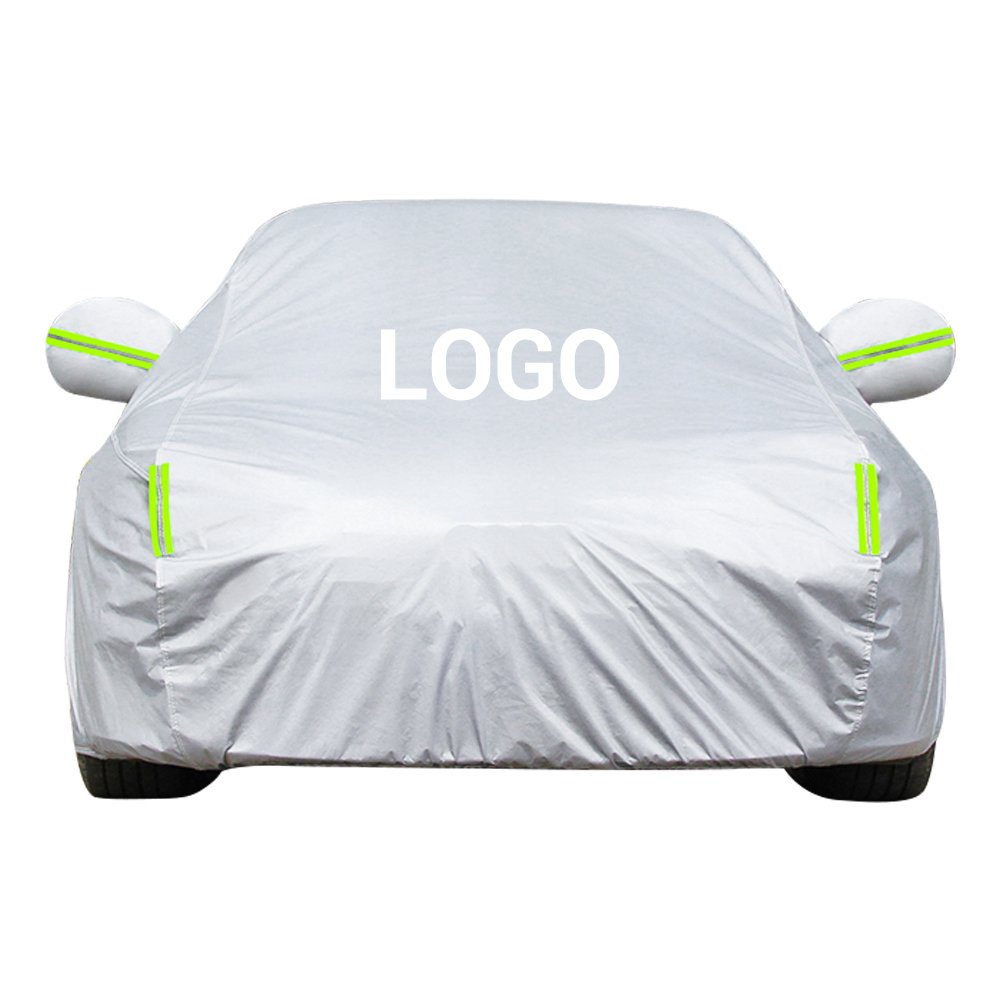 Outdoor Waterproof Oxford 210D Black Silver Car Covers, Car Cover Outdoor for Sale