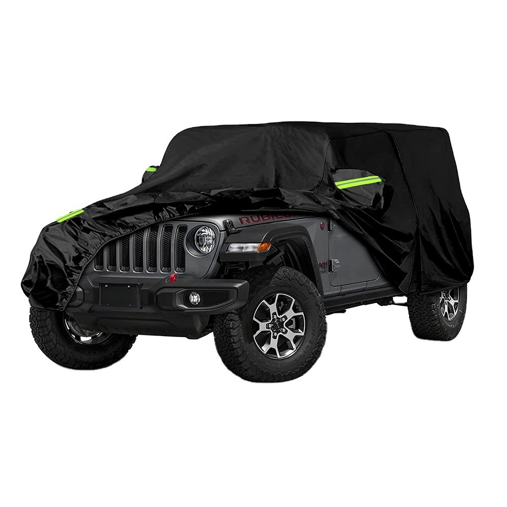 Guard Waterproof Sports Polyester Spandex Car Body Cover Windscreen Protection Hail Dustproof Four-season Outdoor Use 90% UV
