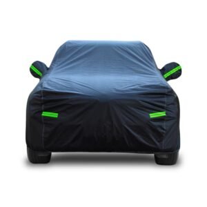 Factory Direct Waterproof Polyester Universal Fit Car Cover with 95% UV Protection for Outdoor Use