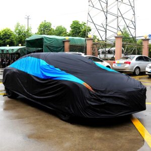 Factory Supplier Sports Design Waterproof Car Body Cover for Outdoor Parking Universal Fit with UV Protection & Four Seasons Use