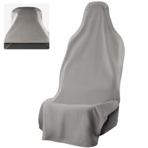 Waterproof Sweat Towel Front Seat Cover for Tesla Model 3/X/S Durable All-Season Protection Customized Color 1 Year Warranty