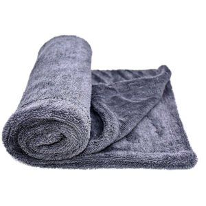 Dual Sided 1400gsm Microfiber Twisted Car Drying Towel Super Absorbent for Car Care Cleaning Ready to Ship