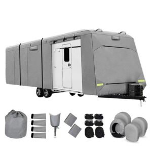 Oxford Dustproof Snow protection Waterproof Car Vehicle Accessories Outdoor Motorhome Car Caravan Covers Rv Covers