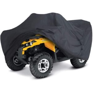 Custom 4-Wheel Transparent ATV & UTV Tire Cover Dustproof & Waterproof Recyclable Fabric Rim Car Cover Universal Accessory