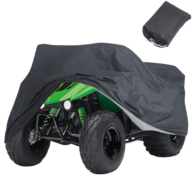 Universal 210D Oxford Waterproof ATV Cover New Condition Protective Dust Cover for Motorbike Vehicle Scooter Bicycle Outdoor