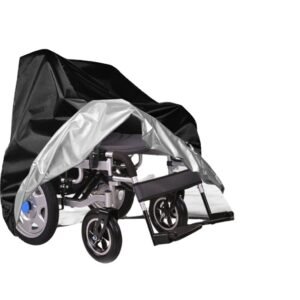 Outdoor Weatherproof Wheelchair Cover Waterproof Function Protects from Rain Sun Snow Dust