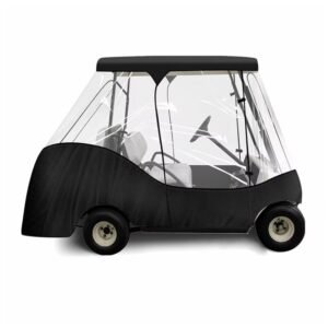High Quality Transparent Golf Cart Cover with Waterproof Driving Enclosure and Window Golf Cart Rain Covers