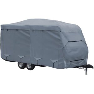 Factory Price Waterproof Motorhome Cover UV Resistant Hail Protection Caravan Travel Trailer RV Cover