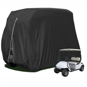 Outdoor Oxford Golf Cart Cover 4 Seater 2 Seater Golf Cart Cover Waterproof Motorized Electric Golf Cart Cover