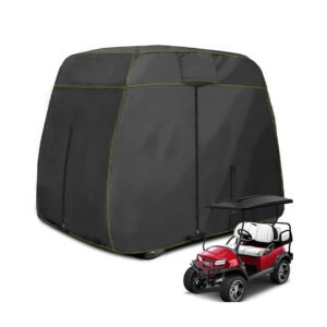 Custom Size 600D Oxford Fabric Dustproof and Waterproof Sunproof Golf Cart Cover