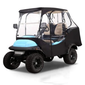 Factory Custom Breathable Heavy Duty Golf Cart Rain Cover With and Golf Cart Cover