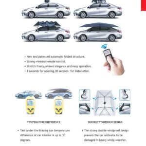 High Quality Folding Sunshade Hail Protection Car Umbrella