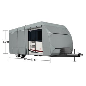 Amazon Hot Selling Rv Covers Travel Trailer Ningbo Supplier caravan Cover